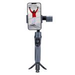 product_image_name-Generic-F10 Pro Professional Beauty Function 3 Axis Slow Motion Face Tracking Phone Mobile Gimbal Stabilizer With Tripod-2