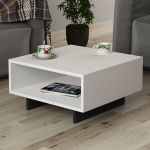 WALES MODERN WOODEN COFFEE TABLE  WITH STORAGE 