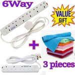 Powermax Power King Best2 x 6 Gang way extension socket
