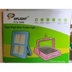 Dp LIGHT F15-1000 Solar LED Light: Solar /Electricity Rechargeable