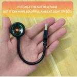 product_image_name-Generic-Sunset Lamp, Sunset Projection Light, Rainbow 7-Color Projector, Live Stream Background Ambient Light-2