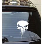 Punisher Decal Skull Decal sticker for car window