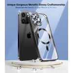 product_image_name-Generic-iPhone 15 Pro Phone Case, Black Electroplated Clear Case with Magnet for Magsafe & Wireless Charging Support for Second Device-3