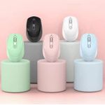 product_image_name-Wireless-Bluetooth + 2.4G Dual-mode Rechargeable Silent Button Mouse for Computers - Green-8