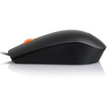 product_image_name-Lenovo-300 USB Wired Computer Mouse - Full Size Optical Ambidextrous Mouse with 1600 DPI, Reliable USB-A Wired Connection, Easy 3-Button Navigation – Long Lasting, Durable Basic Mouse, Black-1