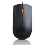 product_image_name-Lenovo-300 USB Wired Computer Mouse - Full Size Optical Ambidextrous Mouse with 1600 DPI, Reliable USB-A Wired Connection, Easy 3-Button Navigation – Long Lasting, Durable Basic Mouse, Black-3
