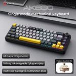 product_image_name-Ajazz- AK690 Mechanical Keyboard, Full Hot-Swappable Keys, Multi-Function Metal Knob, wired 68Keys-1