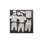 product_image_name-Fashion-Lucky Star 11 Pieces Unisex New Born Baby Receiving Set- White-2