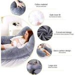 product_image_name-Generic-Velvet Soft U Shape Pregnancy Pillow-1