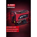 K-Max 2.4kW Key Start Petrol Generator KM4600E