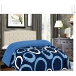 TC Modern blue circular pettern Duvet bedding(4x6)