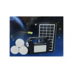 Dp Light Solar Lighting System Kit With 3 LED Lights, Solar Panel, Power Cable And Multiple Phone Charger
