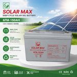 Solarmax 150AH SOLAR BATTERY Gel