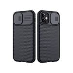 Nilkin Camera Close & Open Double Layered Protection TPU + PC Black Color