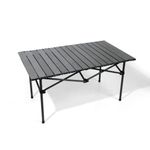 product_image_name-Generic-Metallic Foldable Camping Table  95 by 55 by 50 cm heavy duty-6