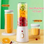 product_image_name-Generic-Portable Dual Cup USB Juicer - White-5