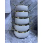 AMBER 10pcs COOKWARE SET WHITE