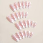 product_image_name-Generic-24 Piece Magic Mirror White French Wearable Nail Set-2