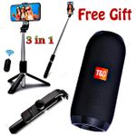 Tripod Stand 3 in 1 Selfie Stick // T&G Bluetooth Speaker 