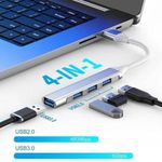 product_image_name-Generic-4 Port USB 3.0 Hub High Speed USB-C Type C Splitter 5Gbps Computer Macbook Port-1