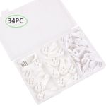 product_image_name-Generic-34 piece invisible nail wall hooks-1