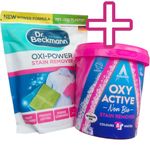 Dr Beckmann Oxi-Power Stain Remover + Astonish Oxy Active Stain Remover