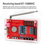 product_image_name-Generic-One FM radio assembly kit with LED display and soldering practice set.-3