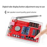 product_image_name-Generic-One FM radio assembly kit with LED display and soldering practice set.-7