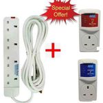 Powermax Power King Extension Plus &Fridge &Tv Guard White
