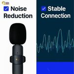 product_image_name-Generic-Wireless Lavalier Mini Microphone Duo Mic with USB-C & Lightning - Crystal Clear Audio for Vlogging, Interviews & Online Content - Type C Android & iPhone-7