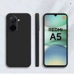 product_image_name-XIAOMI-Premium Back Cover - Clear Shockproof TPU, Military Grade Shockproof, Black, Soft-Touch Anti-Scratch-4