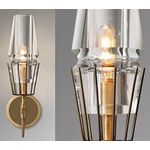 product_image_name-Generic-Vintage Glass Chalice Wall Sconce - Brass Finish-4