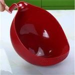 product_image_name-Generic-Multi-Functional Rice Washing Bowl & Vegetable Colander, Kitchen Strainer with Easy-Drain Side Spout-2