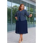 Ladies Semi Turkey Dress – Plus Size Midi Women’s Casual & Party Wear