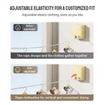 product_image_name-Generic-Portable and  retractable  Clotheslines Balcony Drying Rack Stainless Steel Space Saving Household Laundry Storage Outdoor Indoor Use-4