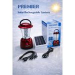 Premier PM-888 Solar Rechargeable Lantern with Panel