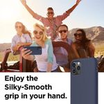 product_image_name-Generic-iPhone 11 Pro Max Navy Soft Gel 3-Layered Slim Silicone Phone Cover Case, Protective Phone Cover with Shockproof Design and Comfortable Grip-3