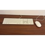 product_image_name-Apple-Slim Wired USB Keyboard W/ Numeric Keypad A1243 With MOUSE-2