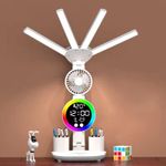 product_image_name-Generic-Plug-in Four-Head LED Desk Lamp with Calendar Clock and Fan, Touchscreen, and Pen Holder. Perfect for bedrooms and study rooms-8