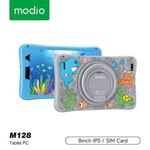 product_image_name-Modio-NEW M128 KIDS STUDY TABLET 8INCH 256GB/6GB 4000MAH 5G SIMCARD SLOT WITH SILICONE COVER-2