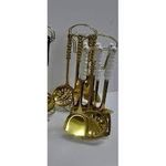 product_image_name-Generic-Luxury Gold Kitchen Utensil Set with Stand Elegant Cooking Spoon Serving Spoon Tools-3