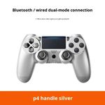 product_image_name-Generic-Wireless Bluetooth Game Controller Compatible with PS4, PC, Android Phones & iPhone (iOS) – Works with Samsung Galaxy – Dual Vibration, Rechargeable, Touchpad-1