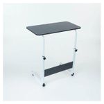 product_image_name-Generic-Portable Height Adjustable Home Computer Table Stand for Office Study Laptop Desk - Walnut-3