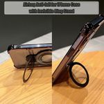 product_image_name-Generic-IPhone 11 Pro Magnetic Plating Case – Clear Back With Blue Metallic Frame And Shock-Absorbing Corners-5