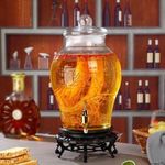 product_image_name-Generic-5L Glass Beverage Dispenser With Faucet -1