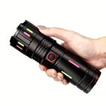 product_image_name-Generic-XA B707 5000LM Rechargeable Zoom LED Tactical Flashlight-1