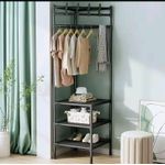 product_image_name-Generic-Multifunctional metallic corner coat hanging rack-1