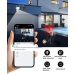 product_image_name-Generic-Night vision floodlight security camera PIR with solar panel support local iCloud storage floodlight wifi camera -2