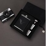 product_image_name-Generic-Hip Whisky Flask, Liquor Bottle With 2 Tot Cup-1