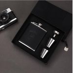 product_image_name-Generic-Hip Whisky Flask, Liquor Bottle With 2 Tot Cup-5